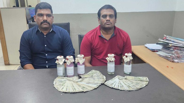 India News | Telangana ACB Arrests SI, Constable in Rs 75,000 Bribe Case in Hyderabad