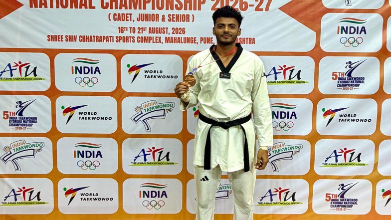 Sports News | CISF Contingent Wins 5 Medals at Indian Taekwondo Kyorugi National C'ships 2026-27