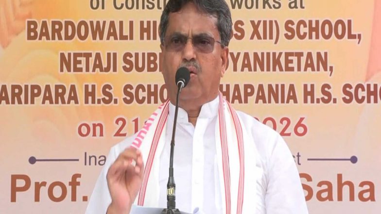 India News | Tripura CM Manik Saha to Attend State-level Toolkit Distribution Ceremony for Skilled Bru Candidates Phase II in Amarpur