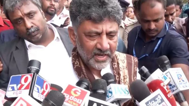 India News | DK Shivakumar Slams BJP Protest as 'hooliganism', Defends Congress Minister Amid Valmiki Scam Row