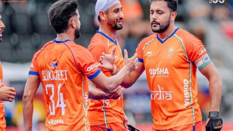 Sports News | India's Hockey World Cup Semi-final Hopes Hanging by Thread; to Face Argentina in Do-or-die Clash