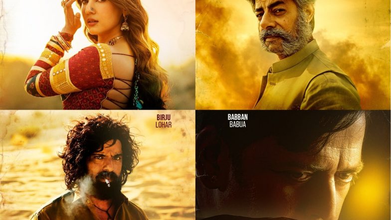 Entertainment News | 'Mirzapur: The Movie' Makers Release First-look Posters of Ravi Kishan, Sonal Chauhan, Mohitt Malik, Sushant Singh