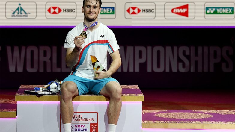 Sports News | BWF World Championships 2026: France's Alex Lanier, An Se Young of Korea Clinch Singles Titles