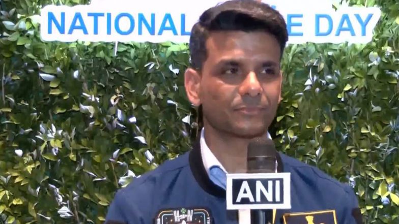India News | India's Space Future Bright but Challenging: IAF Group Capt Shubhanshu Shukla on National Space Day