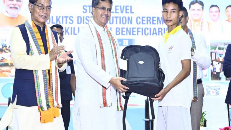 India News | From Relief to Livelihood: Tripura Drives Skill Development for Bru Youth, CM Distributes Toolkits