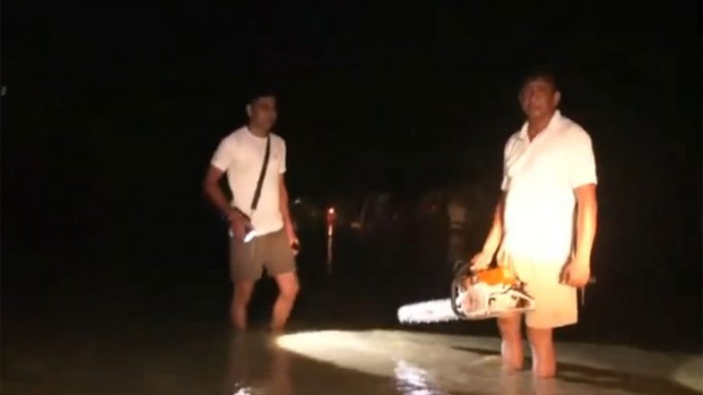 India News | Atleast 25 People, Including a Pregnant Woman Rescued as Flash Floods Hit Agartala; NDRF, SDRF Lead Relief Ops
