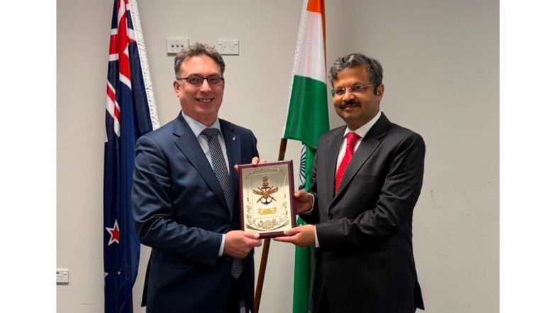 World News | India-New Zealand Defence Dialogue Advances Talks on Maritime Security, Joint Training