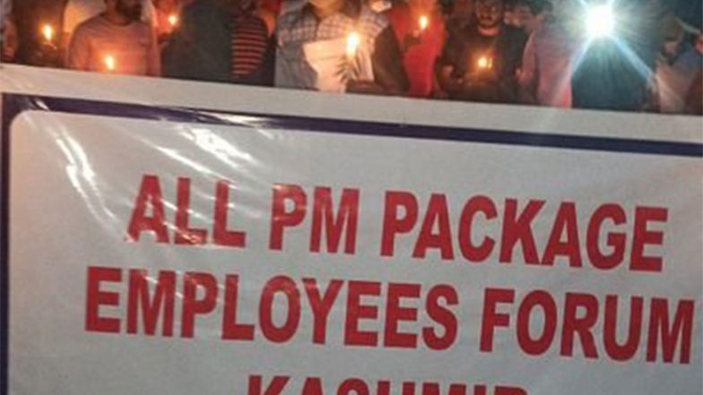 India News | PM Package Employees Seek Enhanced Security in Kashmir After Fresh Threat to Kashmiri Pandits Surfaces on Social Media