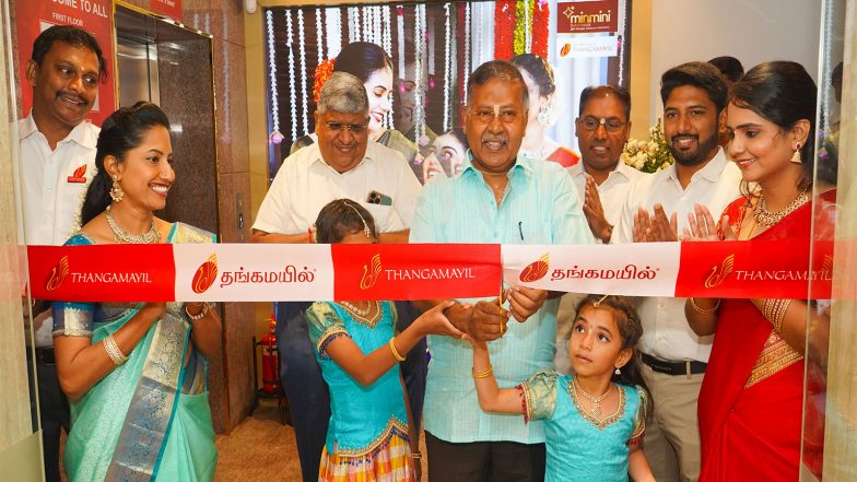 Business News | Thangamayil Jewellery Opened 2 New Stores in Chennai