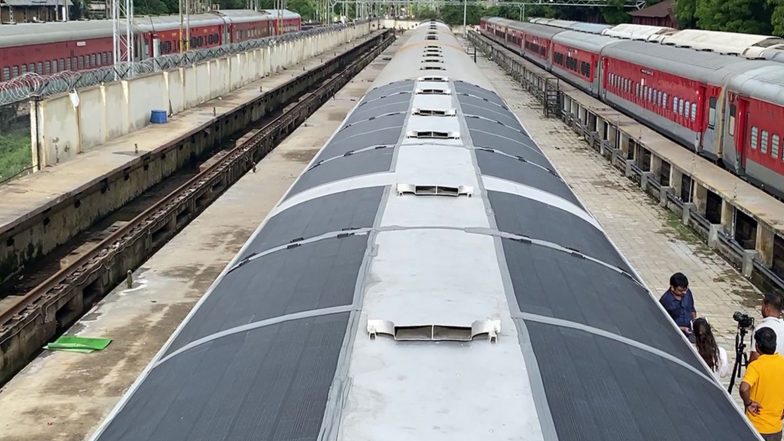 India News | Northeast Frontier Railway Achieves Major Milestone in Green Energy with 42.1 MWp Solar Capacity