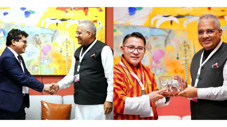 World News | Bhupender Yadav Holds Key Meetings on COP17 Sidelines in Mongolia; Focus on Agroforestry, Biodiversity, Land Restoration