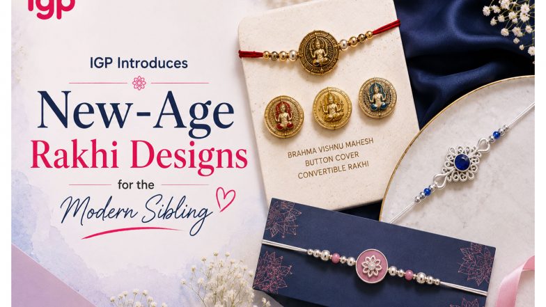 Business News | IGP Introduces New-Age Rakhi Designs for the Modern Sibling