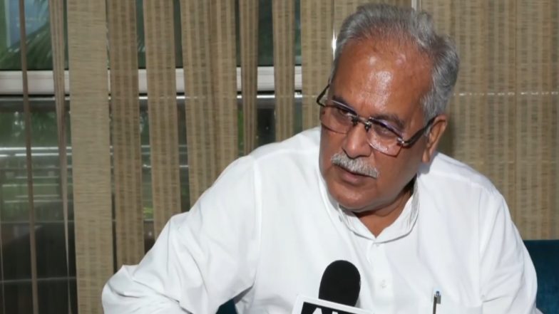 India News | Bhupesh Baghel Meets Rahul, Priyanka to Discuss Proposed Punjab Bus Yatra Ahead of 2027 Polls