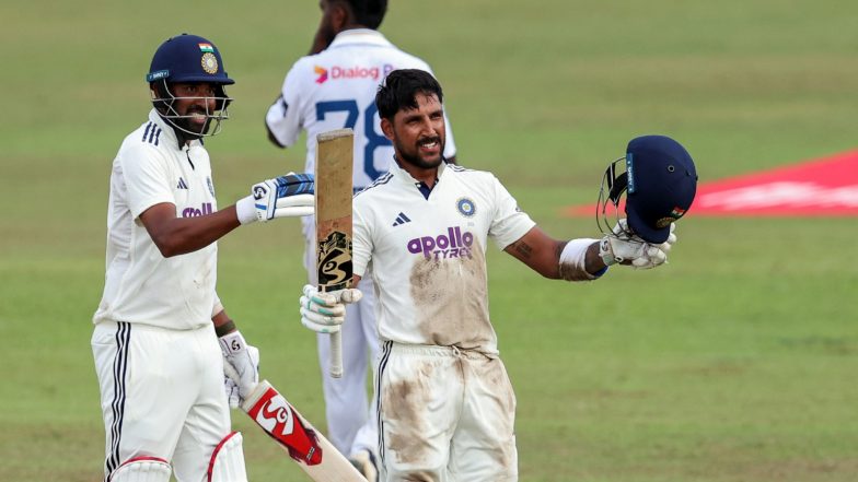 Sports News | Jurel Reveals Reason Behind 'Jai Jawan Jai Kisaan' Tattoo After 2nd Test Ton at Colombo