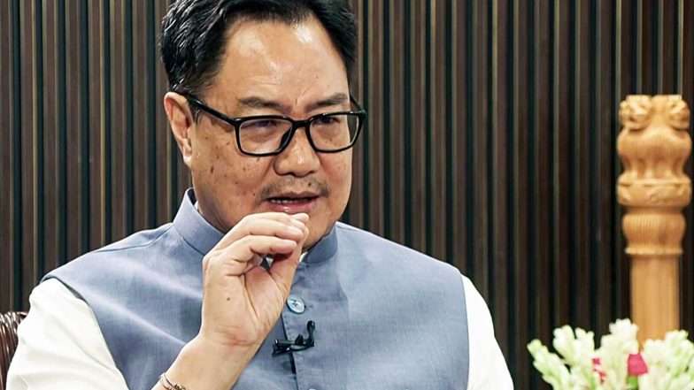 India News |  'Why Target Only Hindus?'Kiren Rijiju Slams Rahul Gandhi's 'smash Patriarchy' Call