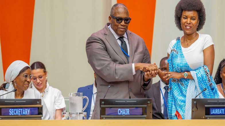 Business News | Merck Foundation Congratulates Burundi's First Lady and Fondation Bonne Action Umugiraneza on the 2026 United Nations Population Award