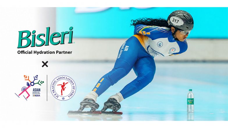 Business News | Bisleri International Becomes Official Hydration Partner of the Asian Speed Skating Championship 2026