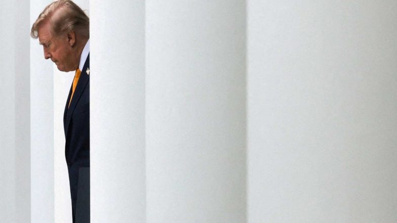World News | Trump's Popularity Hits Record Low Amid Iran War, Finds Reuters Ipsos Poll