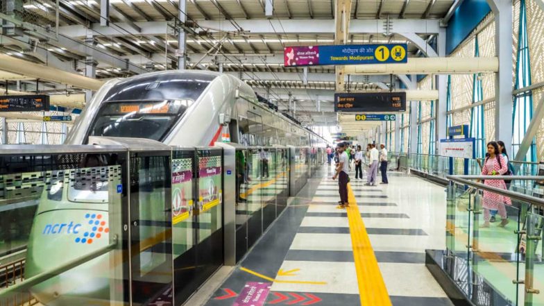 India News | 47 Additional Daily Namo Bharat Trips Will Be Operated to Ease Rush on Delhi-Meerut Corridor for Raksha Bandhan