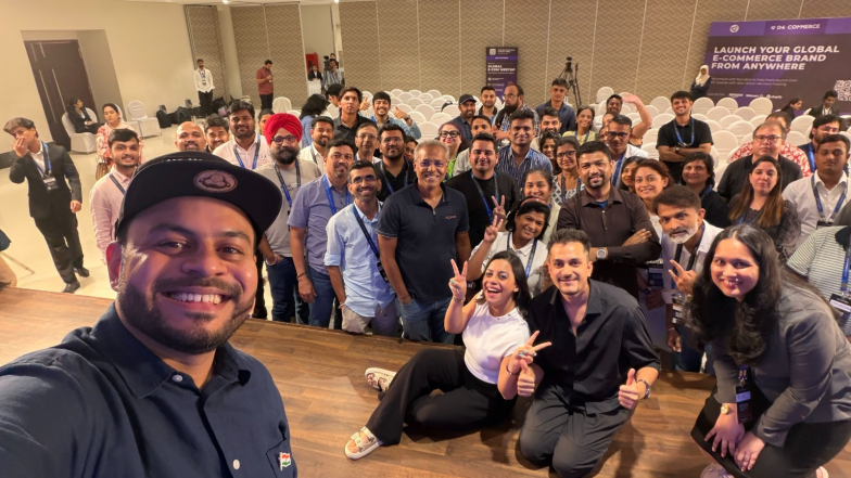 Business News | From India to the World: D4 Commerce Rallies Over 100 Founders to Crack the Code on International E-commerce