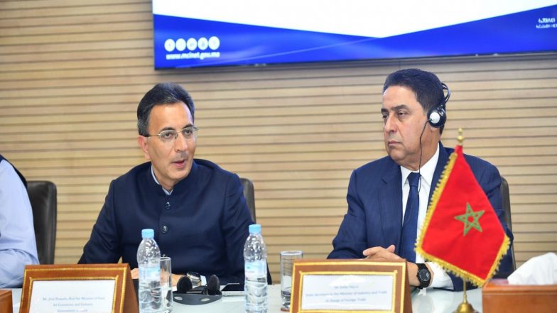 Business News | MoS Jitin Prasada's Morocco Visit to Provide Fresh Impetus to Bilateral Trade, Investment and Business Engagement