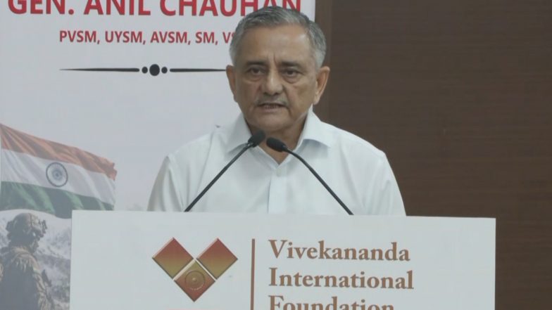 India News | Former CDS Gen Chauhan Clears Air, Says India's Loitering Munition Must Have Inadvertently Hit Pak's Kirana Hills During Op Sindoor