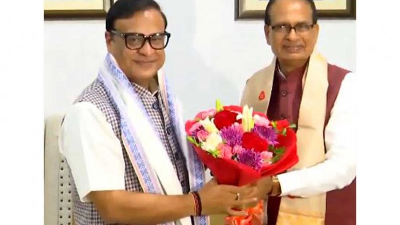 India News | Assam CM Sarma Meets Union Minister Shivraj Singh Chouhan; Centre Approves 3.86 Lakh Houses, Rs 140 Cr for Flood Relief