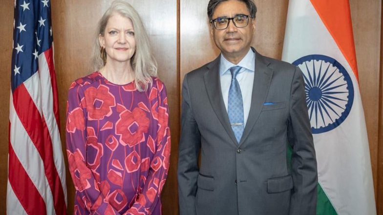 World News | India and US Discuss Indian Ocean Strategic Venture, Deepen Bilateral Dialogue on Vast Region