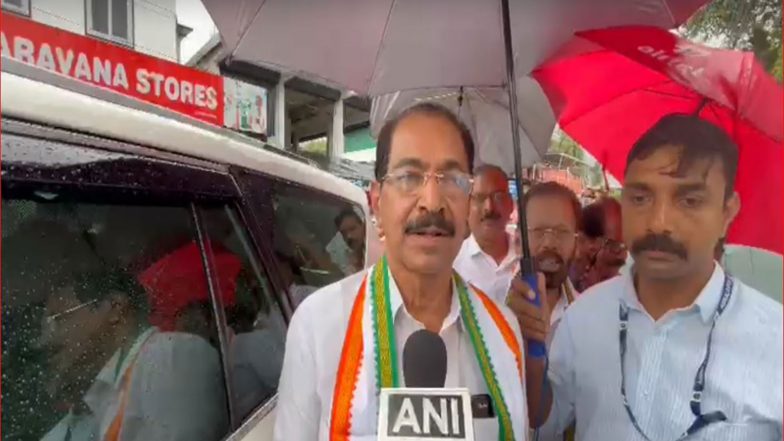 India News | Keralam: UDF MPs Hold Sit-in Protest Against Bifurcation of Palakkad Railway Division