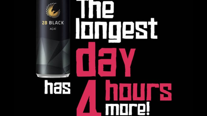 Business News | 28 BLACK Energy Drink Adds Four More Hours to India's Day