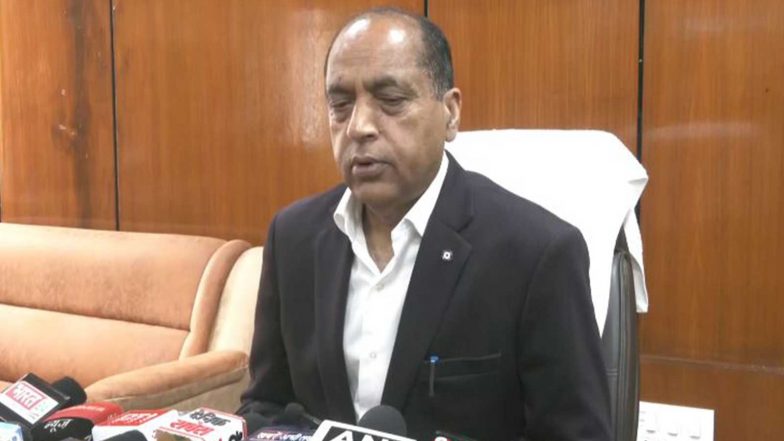 India News | Jai Ram Thakur Says BJP Will Move Privilege Motion Against CM Sukhu, May Approach HC over National Anthem Row