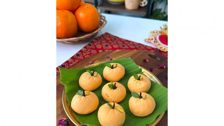 Business News | Add a Citrusy Twist to Rakhi with Orange Sandesh
