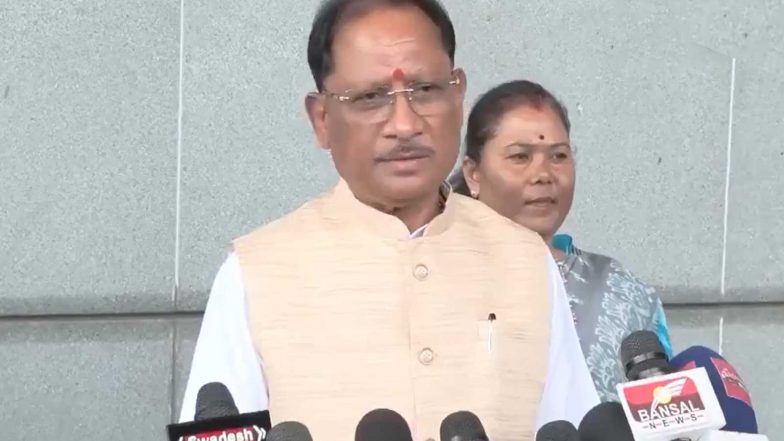 India News | Congress Used Tribal Community as Vote Bank for 50-60 Years: Chhattisgarh CM Vishnu Sai
