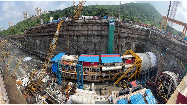 India News | GMLR Project: First TBM Completes Nine Metres of Excavation for Twin Tunnels Under Sanjay Gandhi National Park