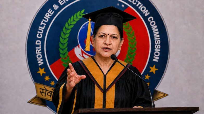 Business News | Honorary Doctorate Conferred on Social Worker Smt. Smita Kulkarni