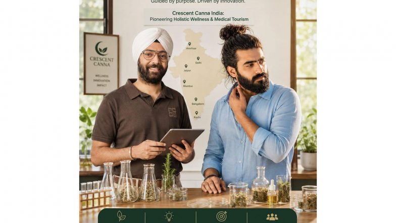 Business News | Crescent Canna India Revolutionizes the Modern Wellness Landscape with Radical Transparency and Ancient Botanical Science