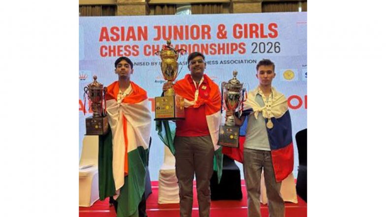 Sports News |  Asian Junior Classical Chess Championship: Mayank, Pratitee Claim Grand Gold Double for India