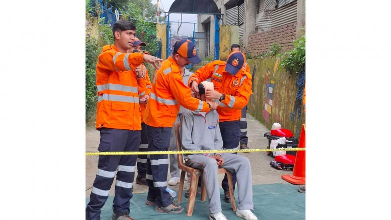 India News | Himachal Disaster Management Authority Conducts Disaster Preparedness Training in Shimla School