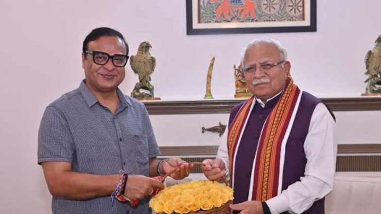 India News | Assam CM Meets Manohar Lal Khattar; Discusses Energy Self-sufficiency, Urban Infrastructure