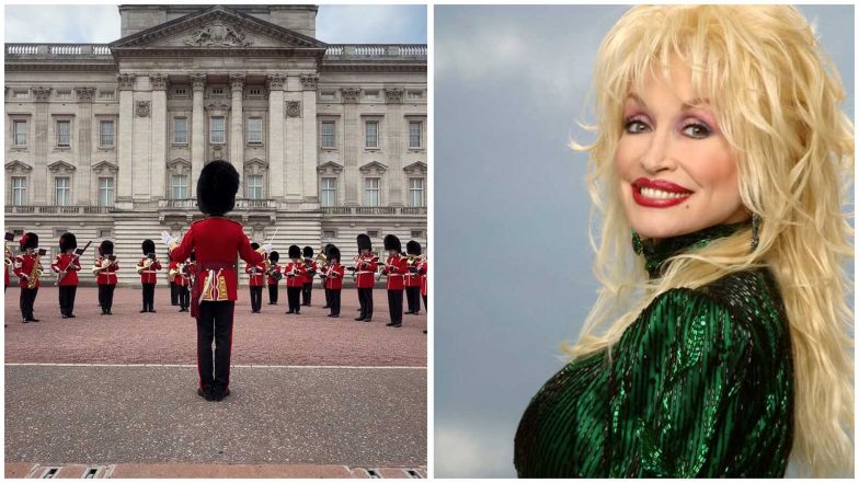 Entertainment News | King Charles' Soldiers Pay Tribute to Dolly Parton with '9 to 5' Outside Buckingham Palace