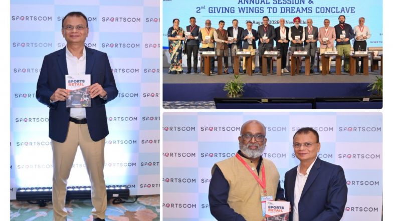 Business News | IISM and Total Sports & Fitness Launch Sports Retail Knowledge Book at SPORTSCOM - Giving Wings to Dreams 2026
