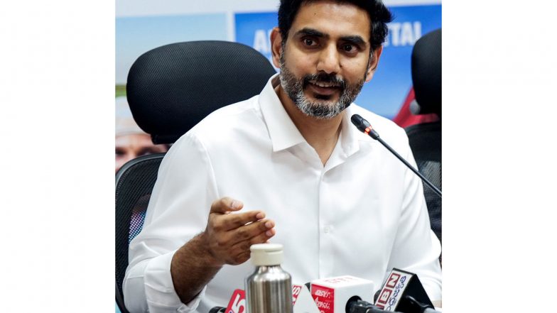 India News | Nara Lokesh Leads Efforts to Rescue AP Residents Stranded, Missing in Nepal Floods