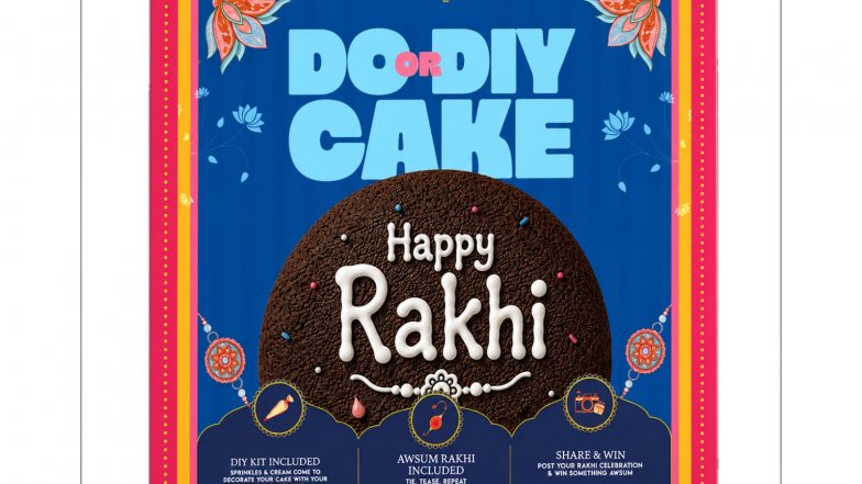 Business News | Awsum Launches Rakhi Special DO or DIY Cake: Which You Decorate, Write On--and Roast Your Sibling with
