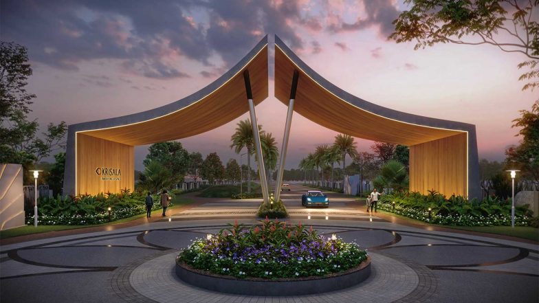 Business News | New BAPS Swaminarayan Temple to Be Nestled in Krisala Land of Dreams's Perimeter