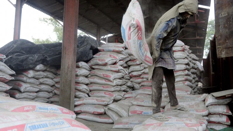 Business News | Cement Prices Likely to Stay Range-bound Through September as Post-monsoon Demand Recovery Key: Report