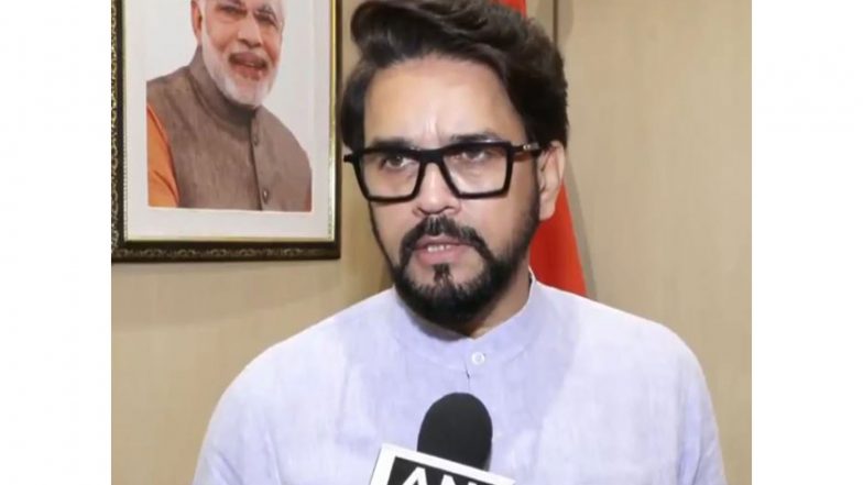 India News | BJP's Anurag Thakur Attacks Himachal Govt over Proposed Lottery System, Calls It Rahul Gandhi's 'Phata-phat' Model
