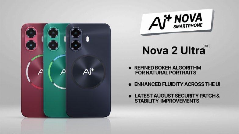 Business News | Ai+ Rolls Out New Software Update for Nova 2 Ultra, Focused on Camera Experience, Performance & Security