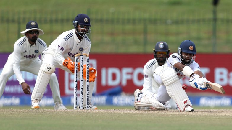 Sports News | SL Vs IND, 2nd Test: Dinusha Pushes Sri Lanka to Brink of Fighting Draw (Day 5, Lunch)