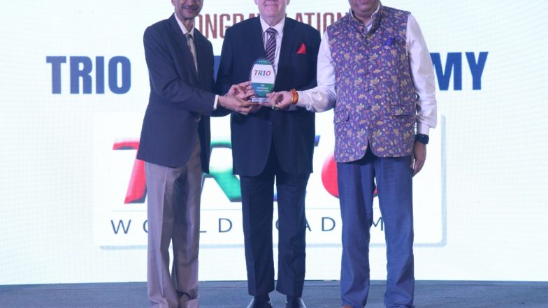 Business News | Trio World Academy Named 'Best International School in India' at the 9th Business World Awards 2026