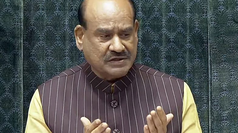 India News | Lok Sabha Speaker Om Birla Greets People on Eve of Raksha Bandhan